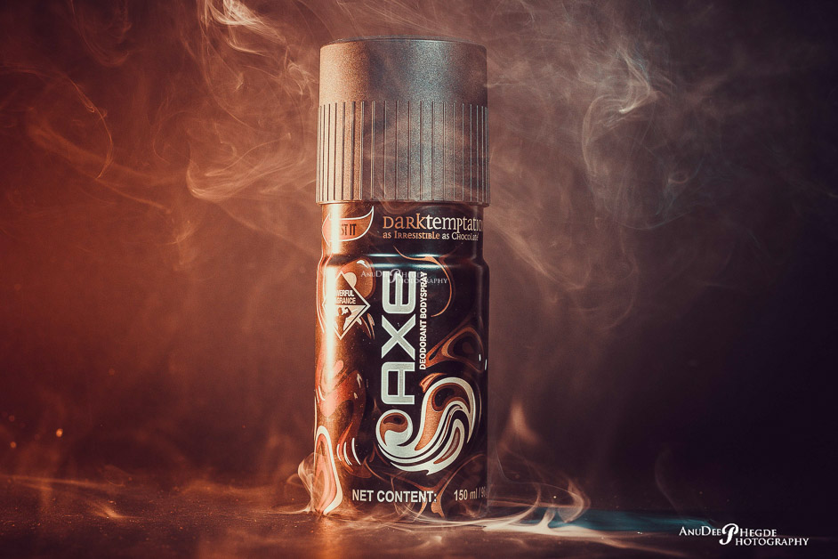 axe perfume - product photogaphy